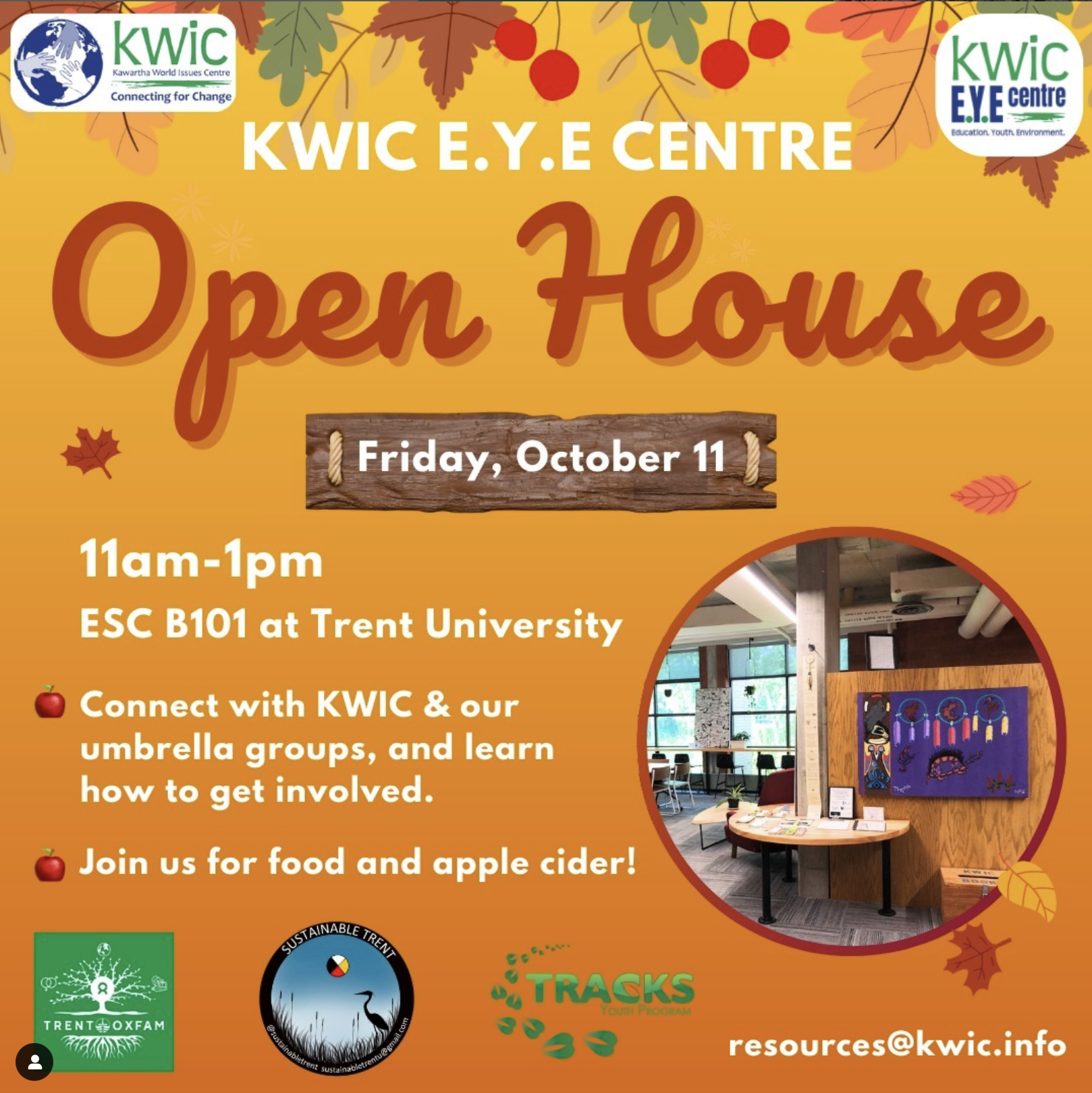 Kawartha World Issues Open House