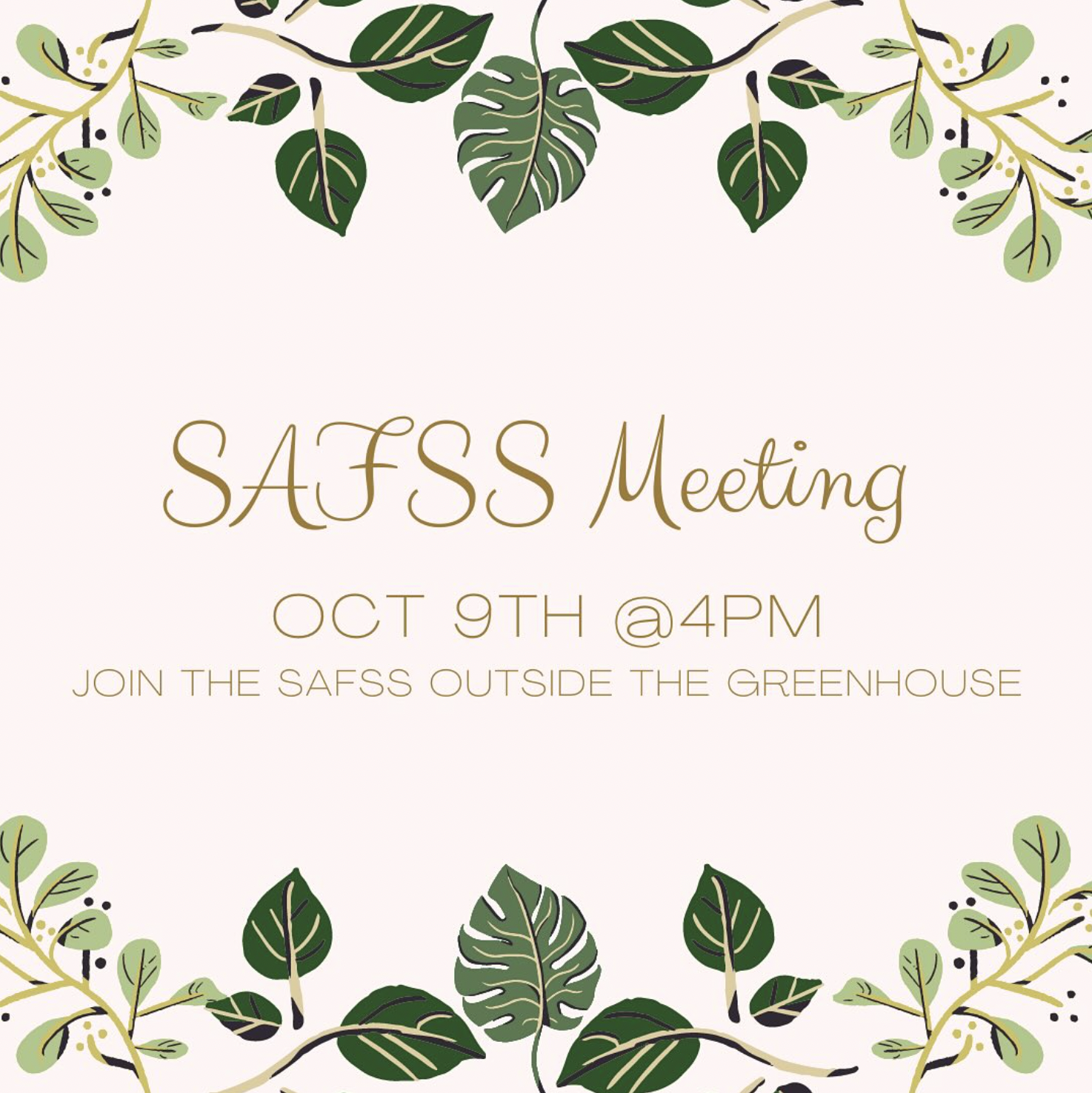 Sustainable Agriculture &amp; Food Systems Society - Meeting