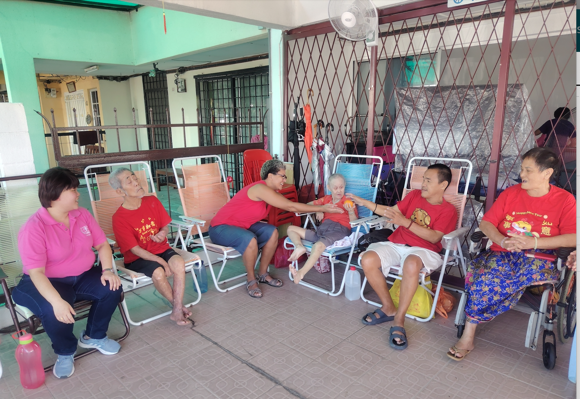 Chinese New Year Elderly Home Visit