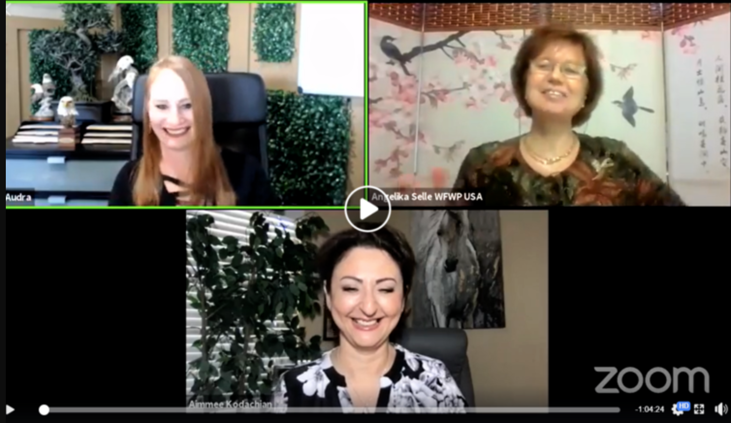 GWPN USA Hosts 'Life and Business with Audra Hajj and Aimmee Kodachian'