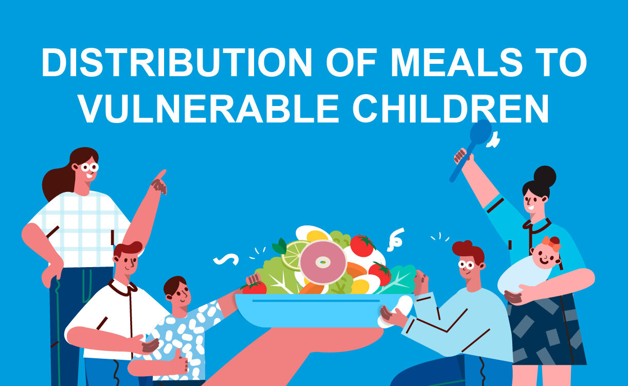 Distribution of Meals to Vulnerable Children 