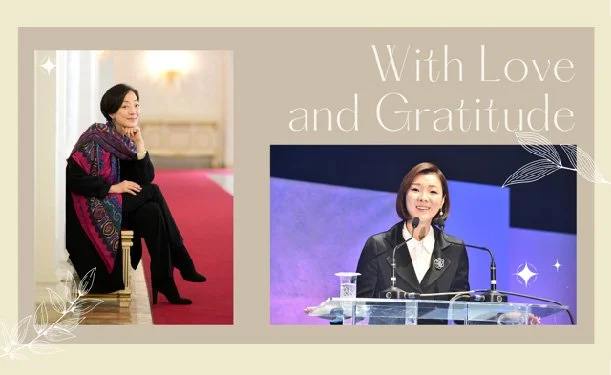 WFWPI Presidential Transition Ceremony: Thank you, Dr. Julia Moon and Dr. Sun Jin Moon. Welcome, Mrs. Moriko Hori