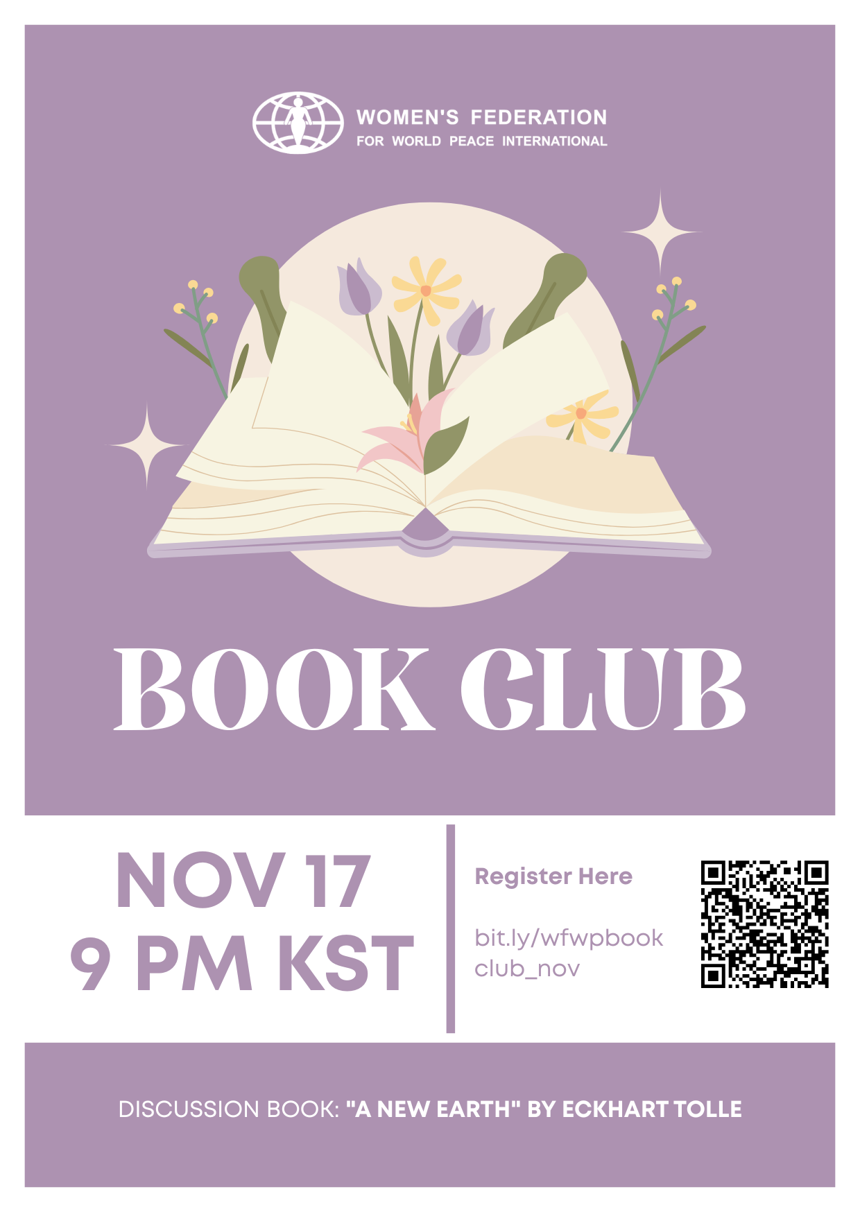 Global WFWP International Book Club 2026 — Session 4 (Final Session) Registration Now Open