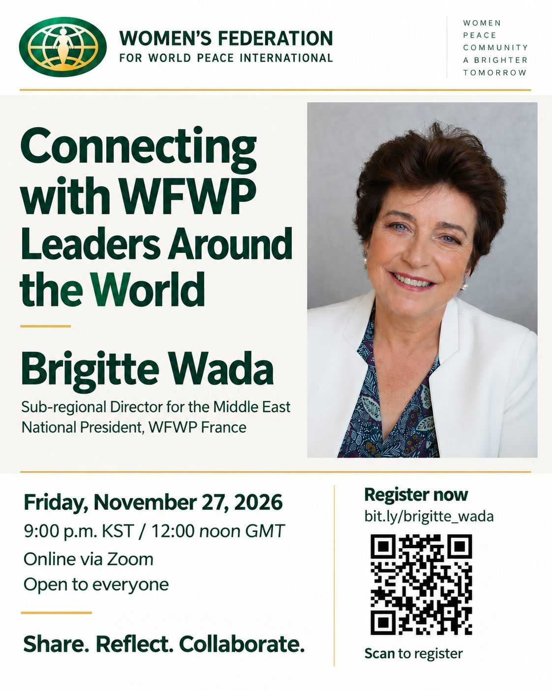 Connecting with WFWP Leaders Around the World