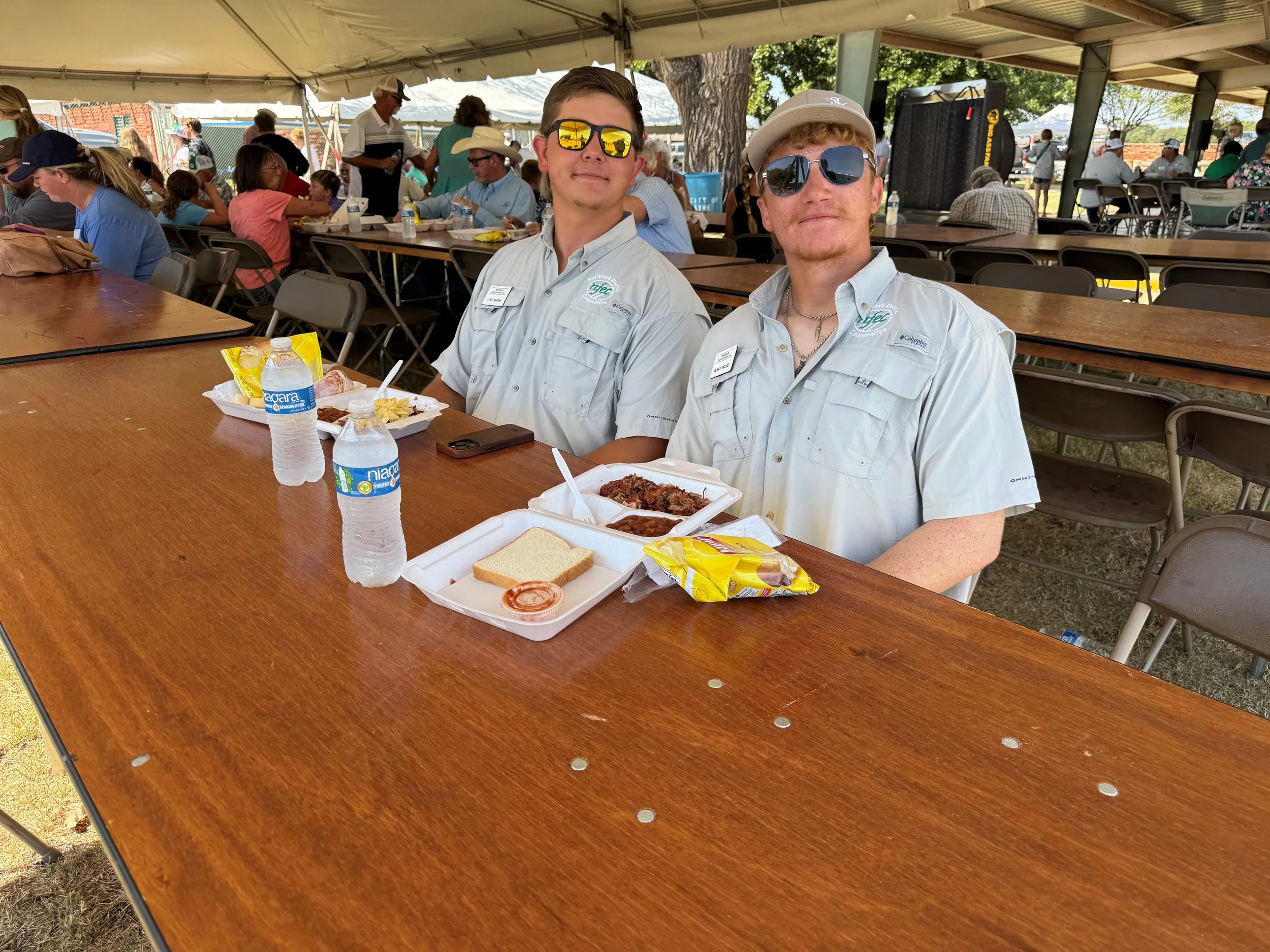 Cody and Blake Eating.jpg