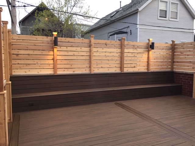 New Roof Top Deck Above Garage