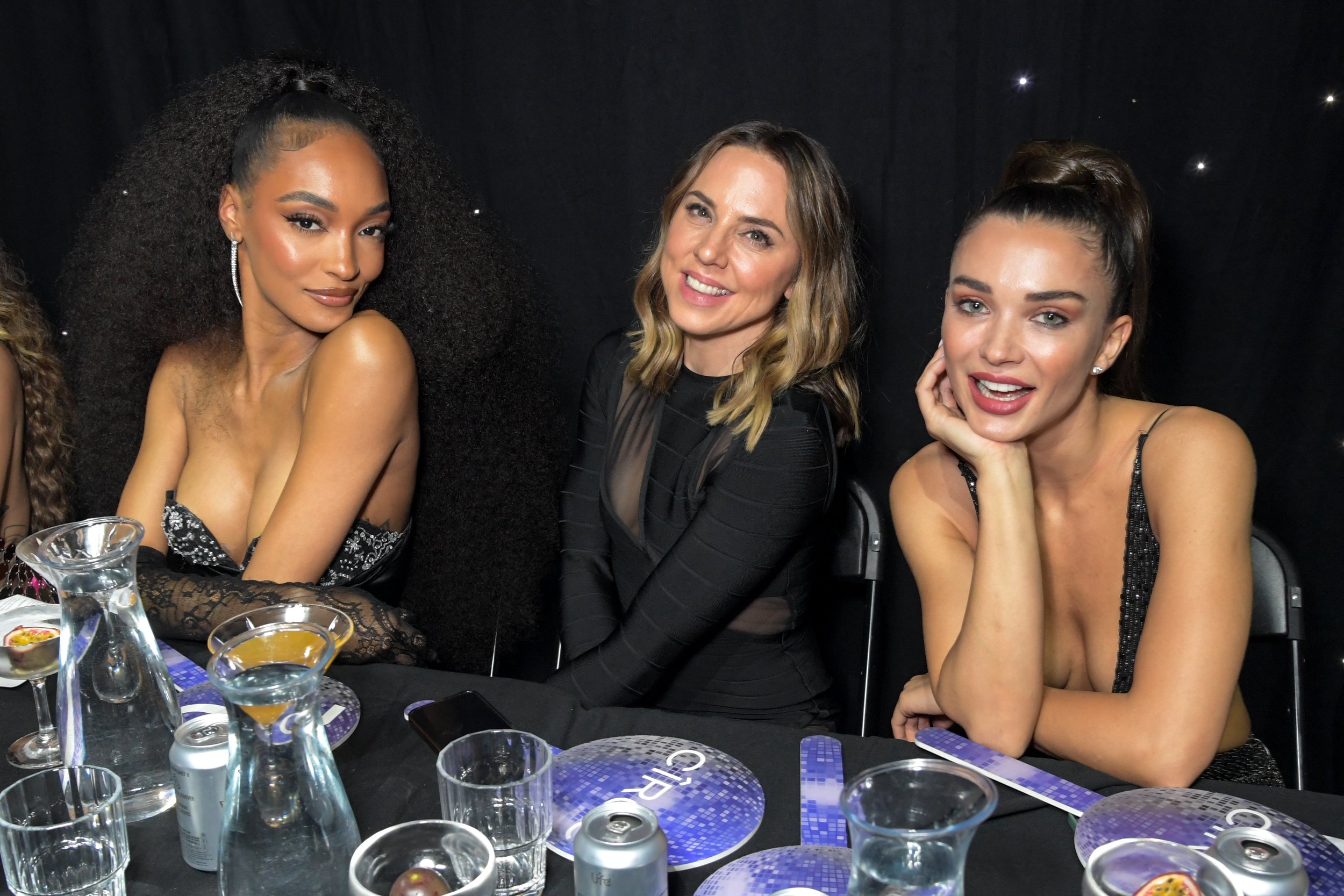  LONDON, ENGLAND - JUNE 30: (L to R) Jourdan Dunn, Melanie C aka Sporty Spice and Amy Jackson attend the CÎROC Iconic Ball in support of Not A Phase at KOKO on June 30, 2022 in London, England. Today, the first ever CÎROC Iconic Ball brought the hous
