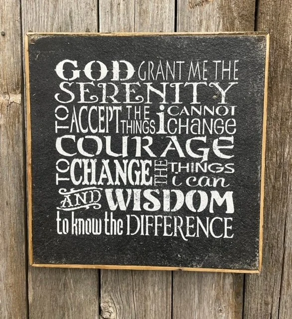 Serenity Prayer