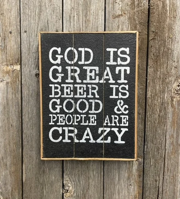 God is Great Beer Good