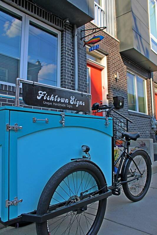 Fish Trike — Fishtown Signs