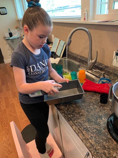 Once mixed, grab your bread tin and spray it with non stick cooking spray. You can also use a muffin tin or tiny little bread tins. just cut your baking time but a third or just check every 20 minutes.
