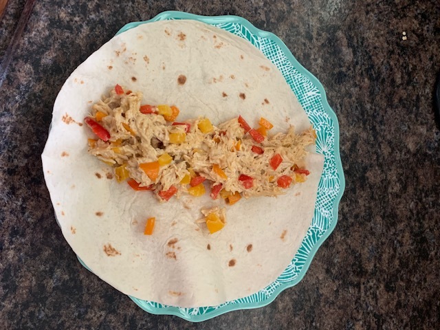 Here’s your end result! You can add more cheese, sour cream, lime juice, and salsa. (There’s a bunch of recipes for salsa on here, use them!) Enjoy!!