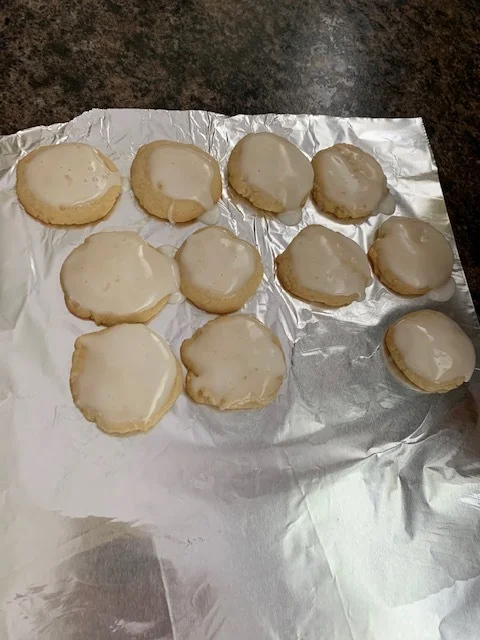 Voila you’re done! Enjoy! Ps- these cookies would be great used as a tea cookie if you drink tea :)
