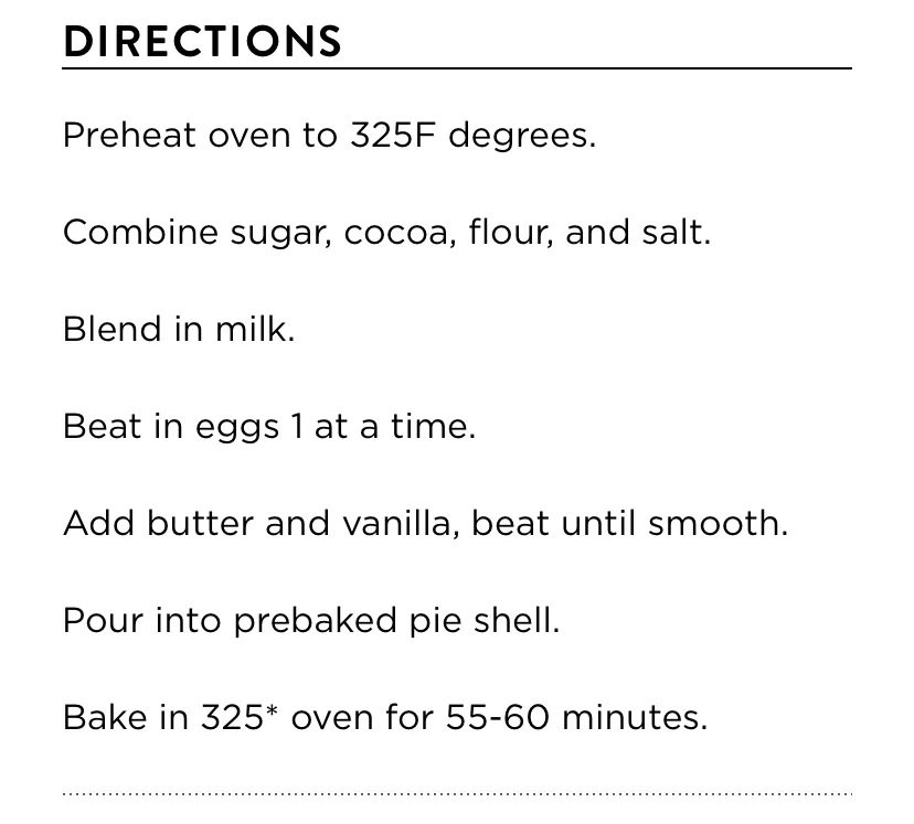 Follow directions!