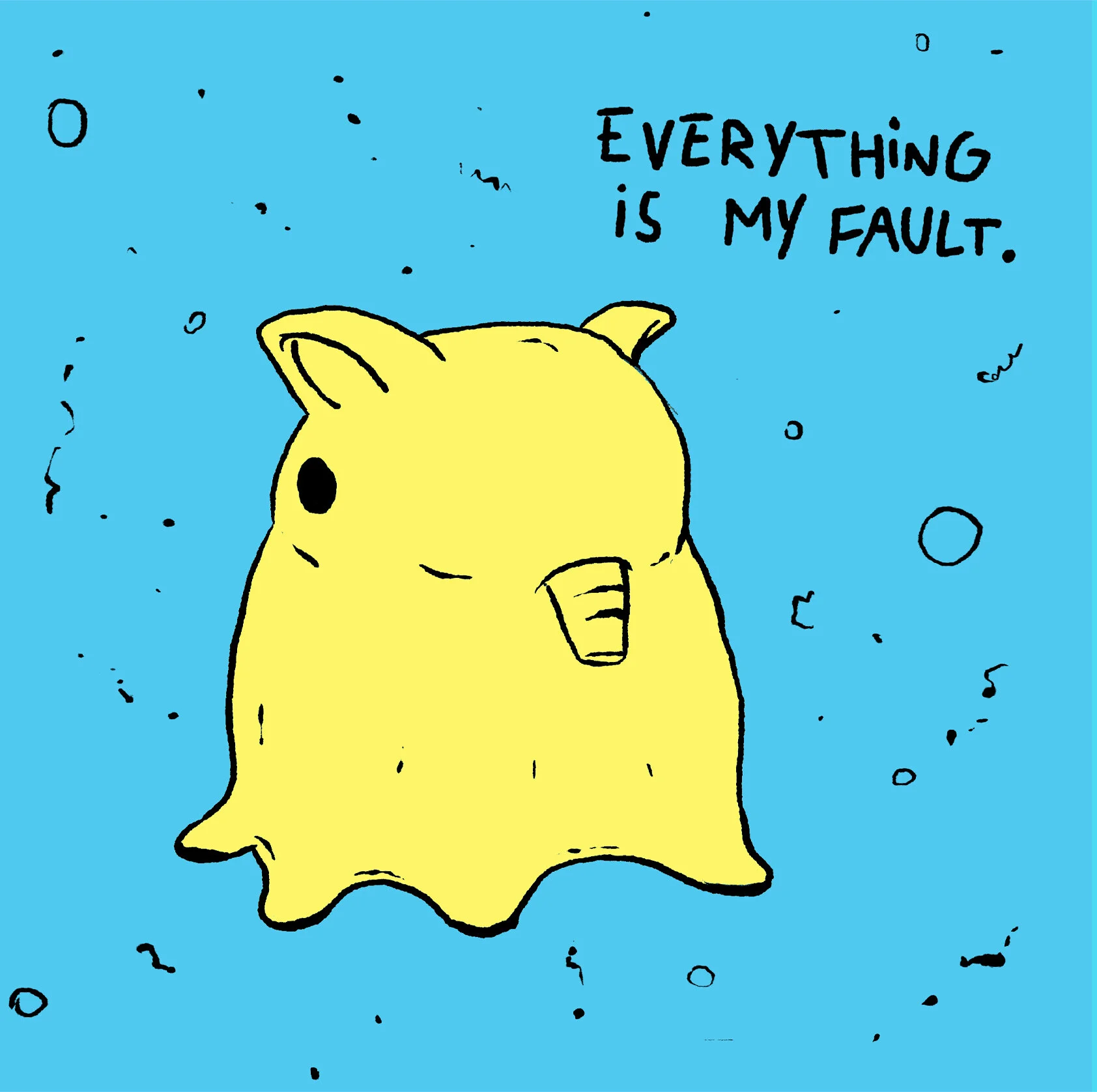 Claire, the anxious dumbo octopus