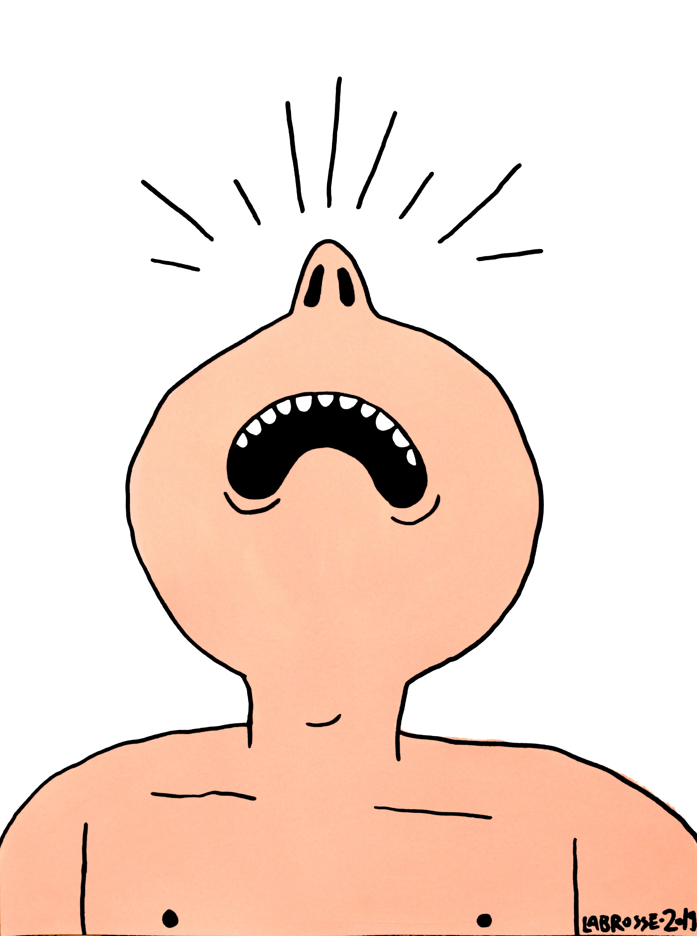 Yell, 50x70cm, Akril papíron, 50 000 HUF.jpg