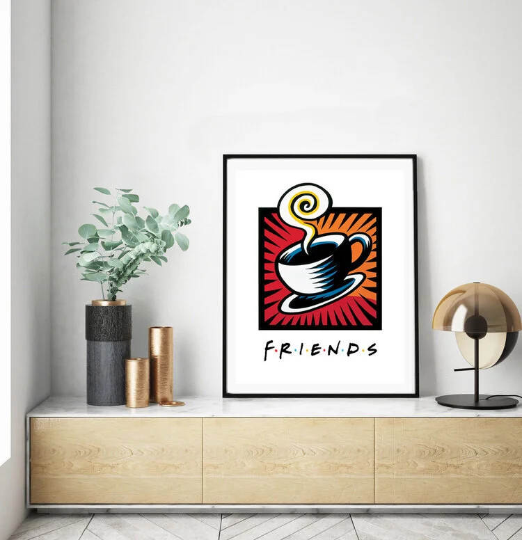 The Art of Friends, Central Perk Art — Burton Morris Collection