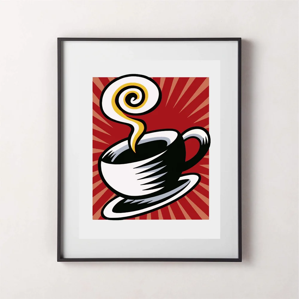 Coffee Break 2.2  Burton Morris Collection
