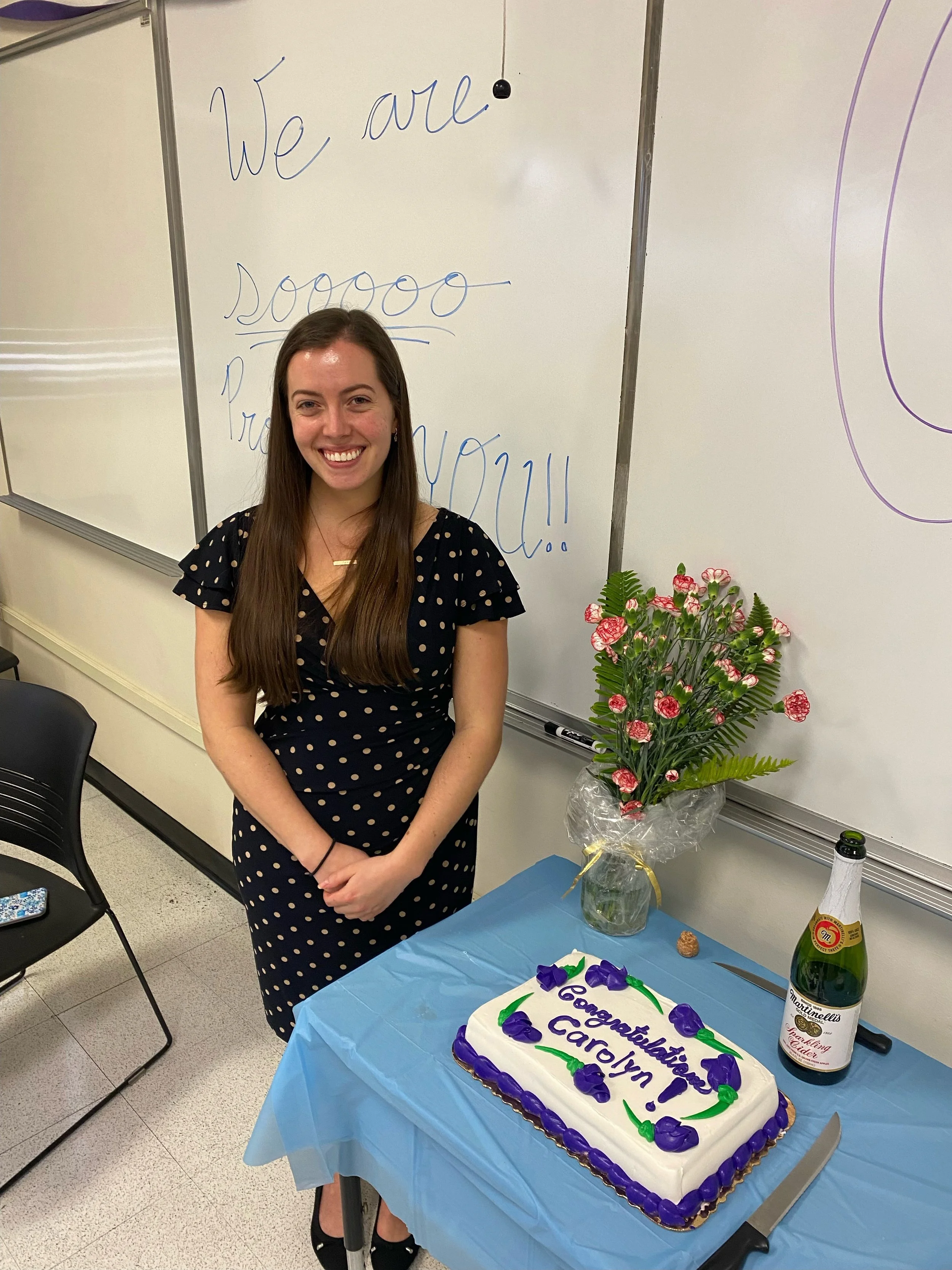 Carolyn Keim Defends her Thesis!