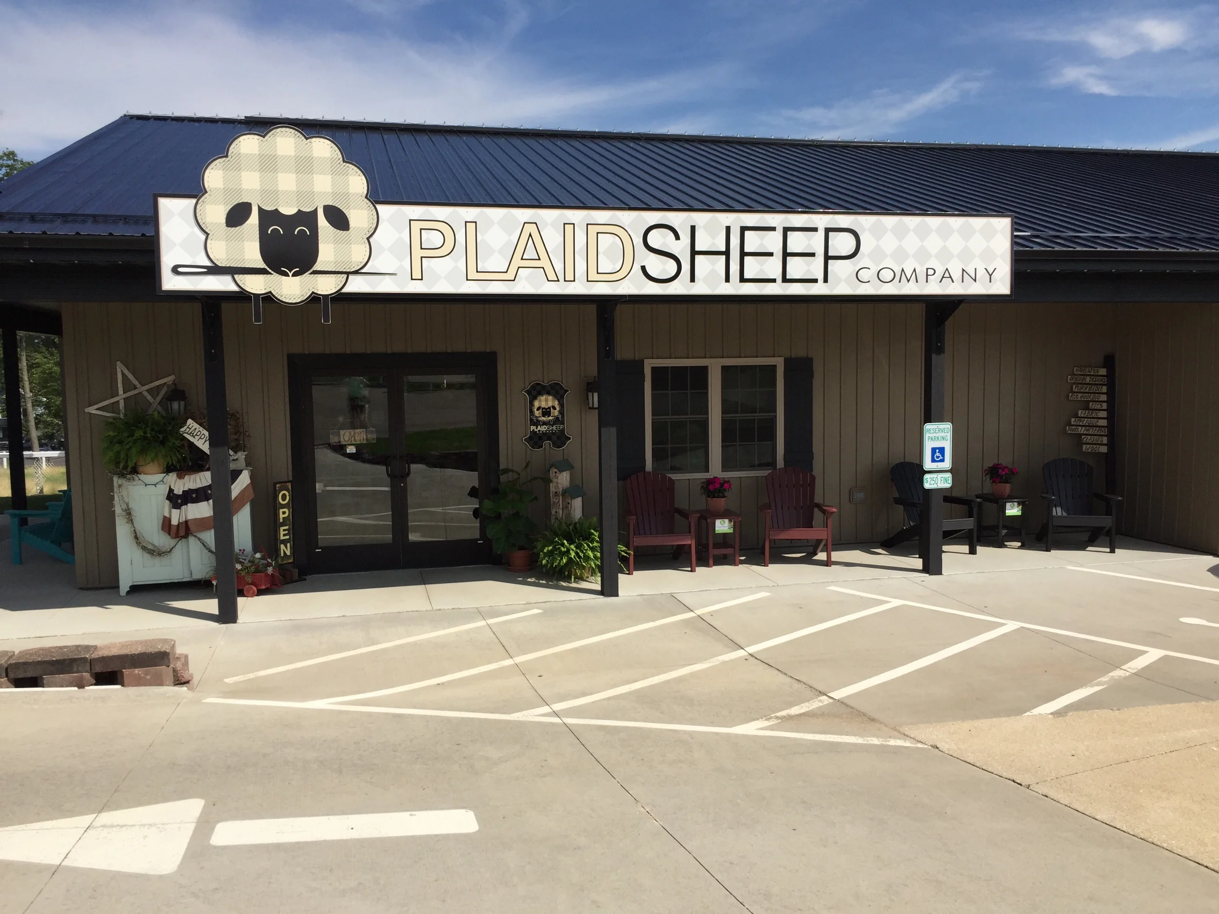 The plaid sheep in berlin, ohio