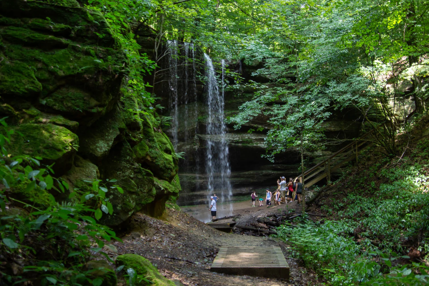 Big Lyons Fall at Mohican State Park in Ohio.