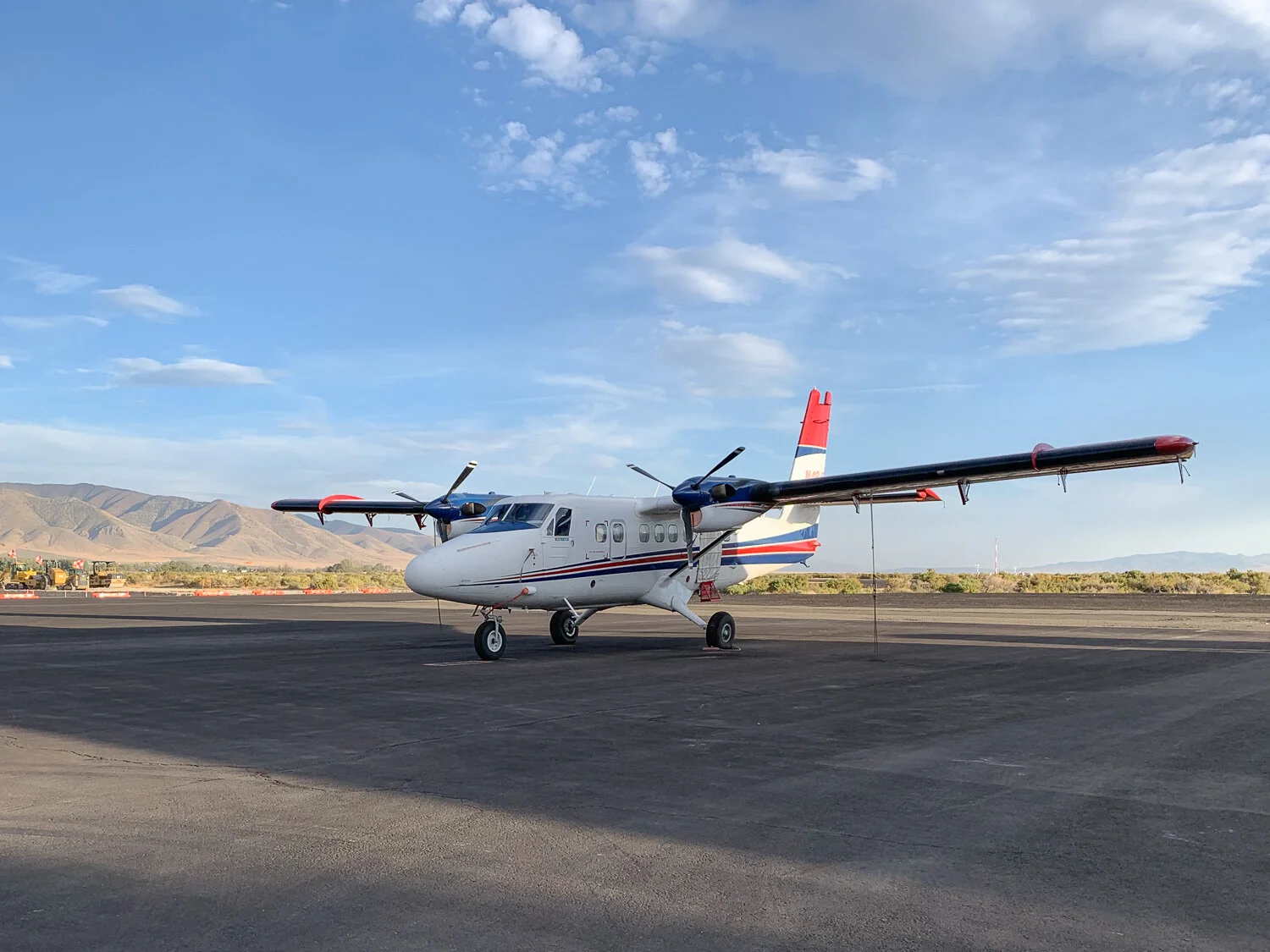 Smokejumper plane in Nevada