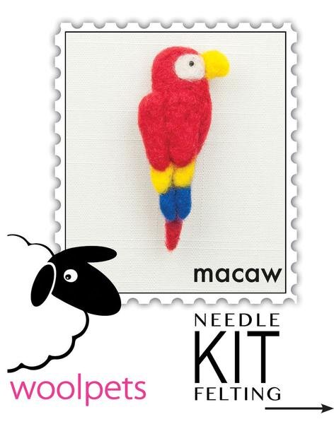 Bird Pin Needle Felting Kit — Meridian Jacobs