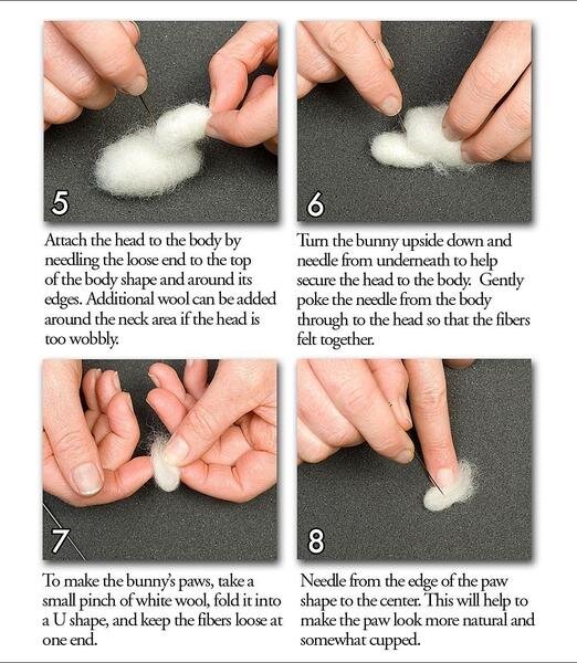 Bunny Needle Felting Kit — Meridian Jacobs