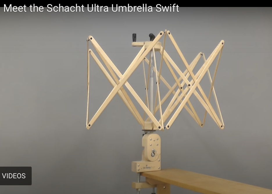 Schacht Ultra Umbrella Swift Yarn Winder