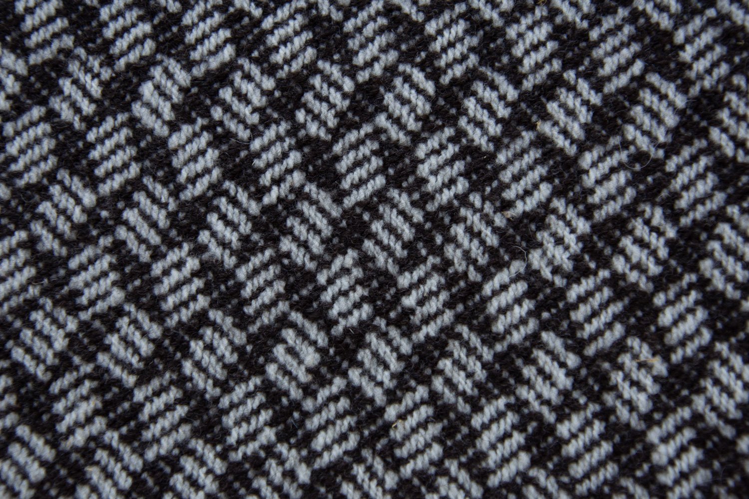 three yarns - black and white – Warp & Weave