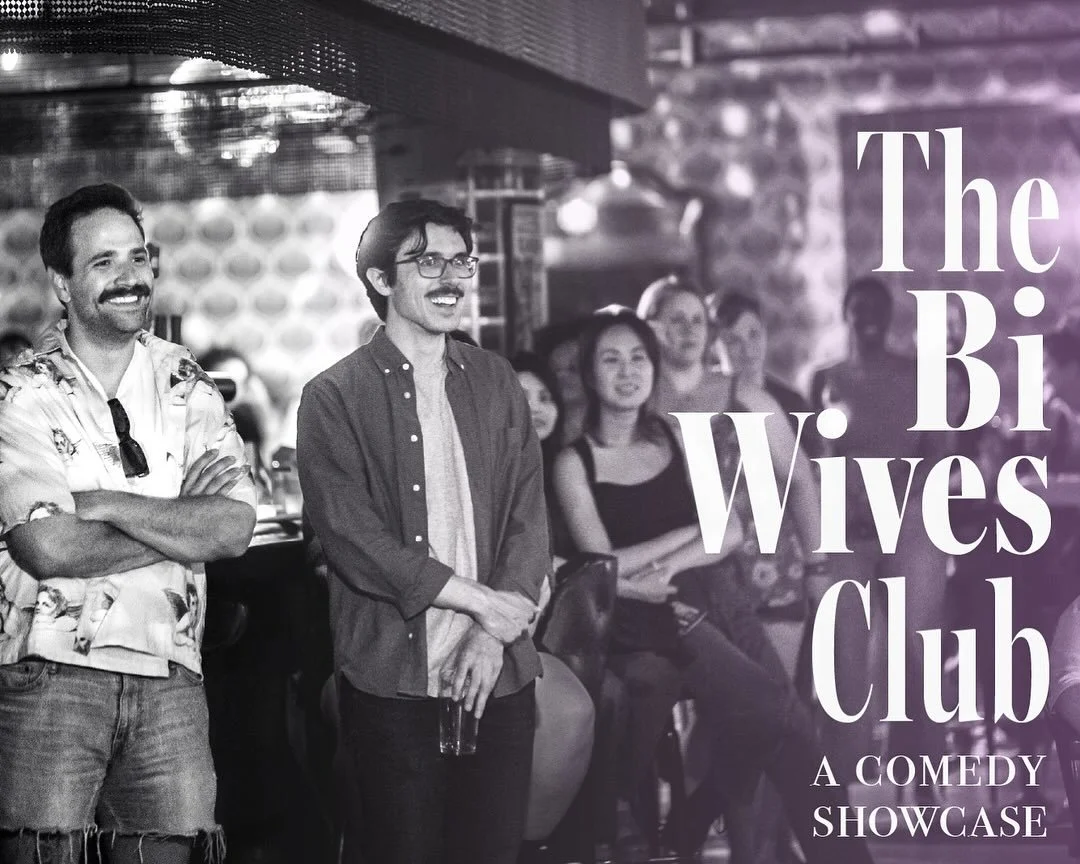 OH!! We are sooooo back. 🍸💍 Swipe for an insane lineup, tap that link for a good time (the ticket link, in the bio, you guys know.)

See you @dorothydownstairs in three weeks 😱 for the show of your dreams babyyyyyy 👑🎤

The Bi Wives Club: A Comed