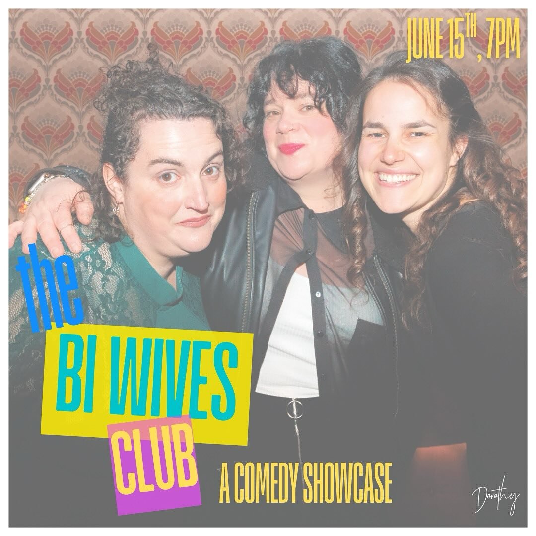 We&rsquo;re back, back, back again! The ✨feral pride🌈edition of The Bi Wives Club is happening Sunday, June 15th and listen, you don&rsquo;t want to miss it. The lineup is stacked, the vibes are immaculate. We can&rsquo;t wait to share lineup detail