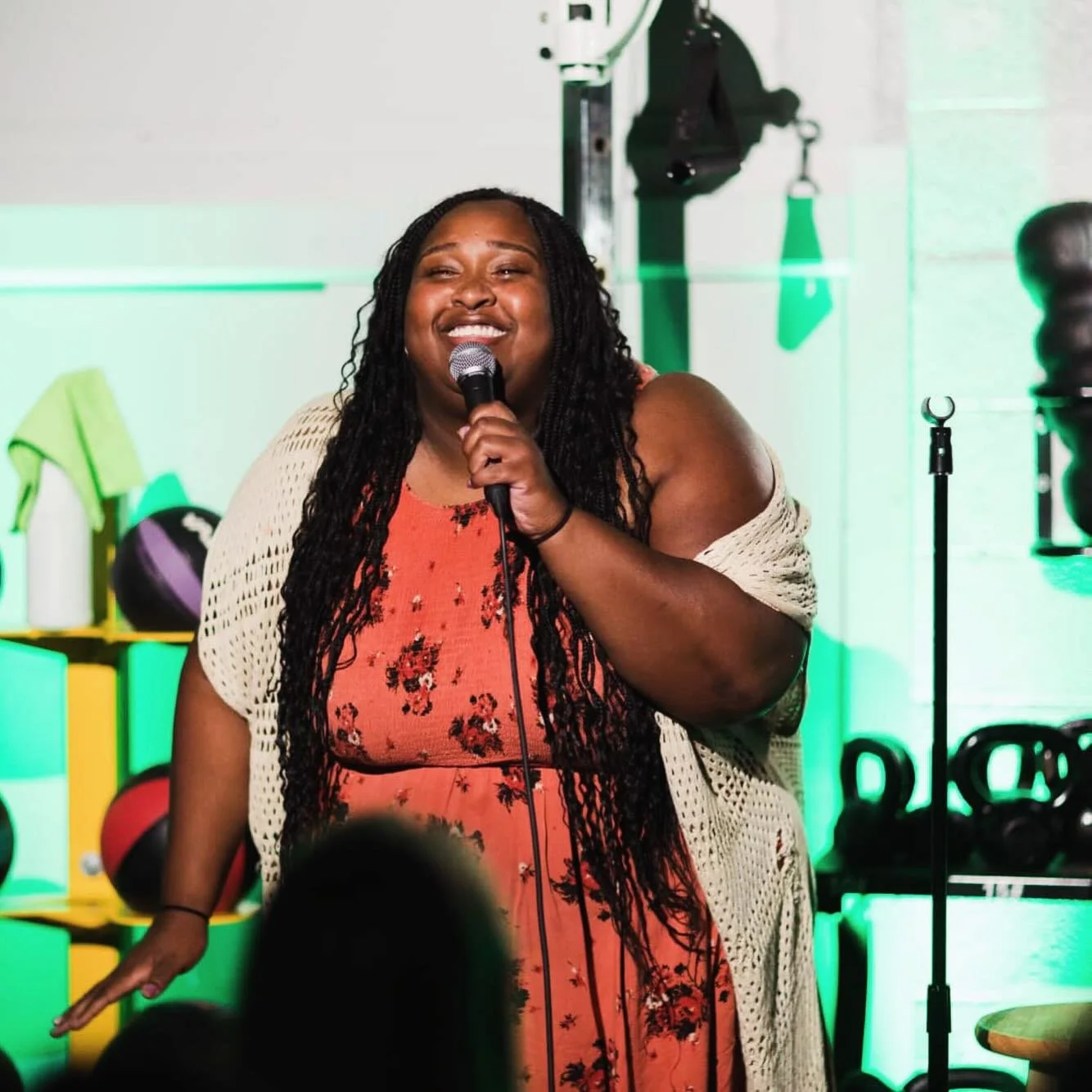 You know her you love her, and if you don&rsquo;t know her you&rsquo;re so welcome for this introduction, @victoriaisokay_ is on the show THIS SUNDAY! 

Victoria Vincent is a Columbus, OH native and a rising star in the Chicago comedy scene. She is a