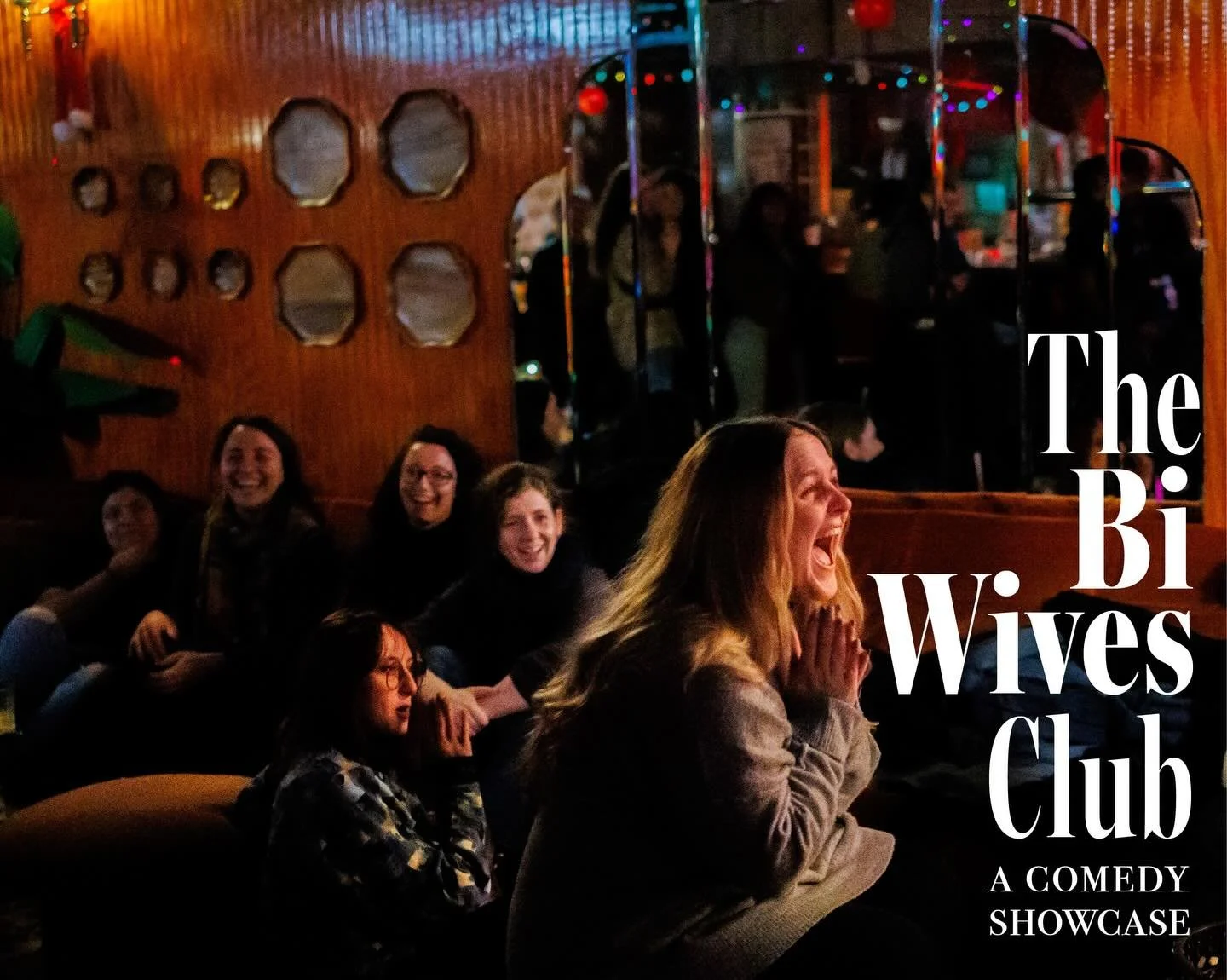 February 1st, The Bi Wives Club is back at Dorothy 🪩 for a raucous Sunday night featuring Chicago&rsquo;s most excellent comics. 🫠🎆

The Bi Wives Club is a comedy showcase for the outsiders who hide in plain sight. Not bi? No problem. Nobody&rsquo