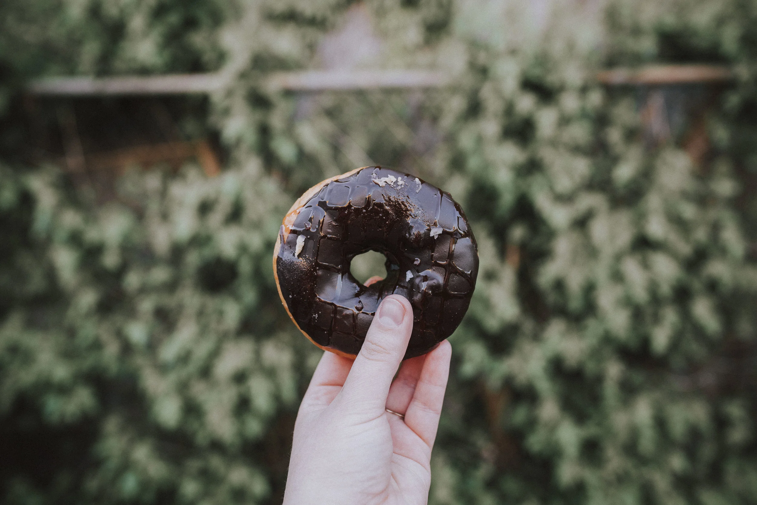 Chocolate Espresso Donuts
