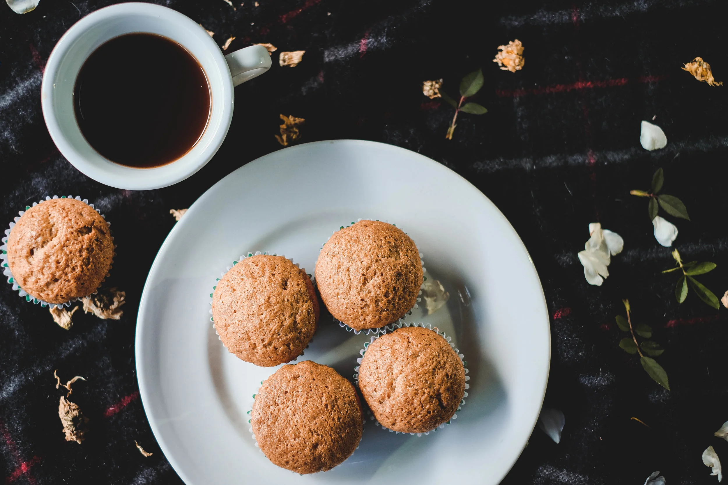 Espresso Banana Muffins