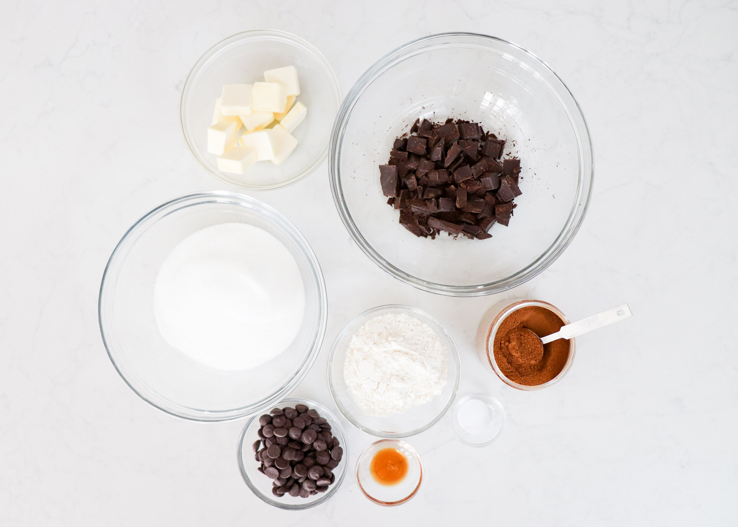 Espresso Brownie Ingredients