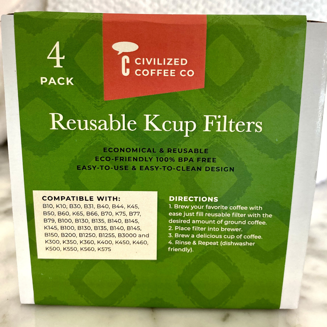 K Cup Reusable Filter Pods Compatible 