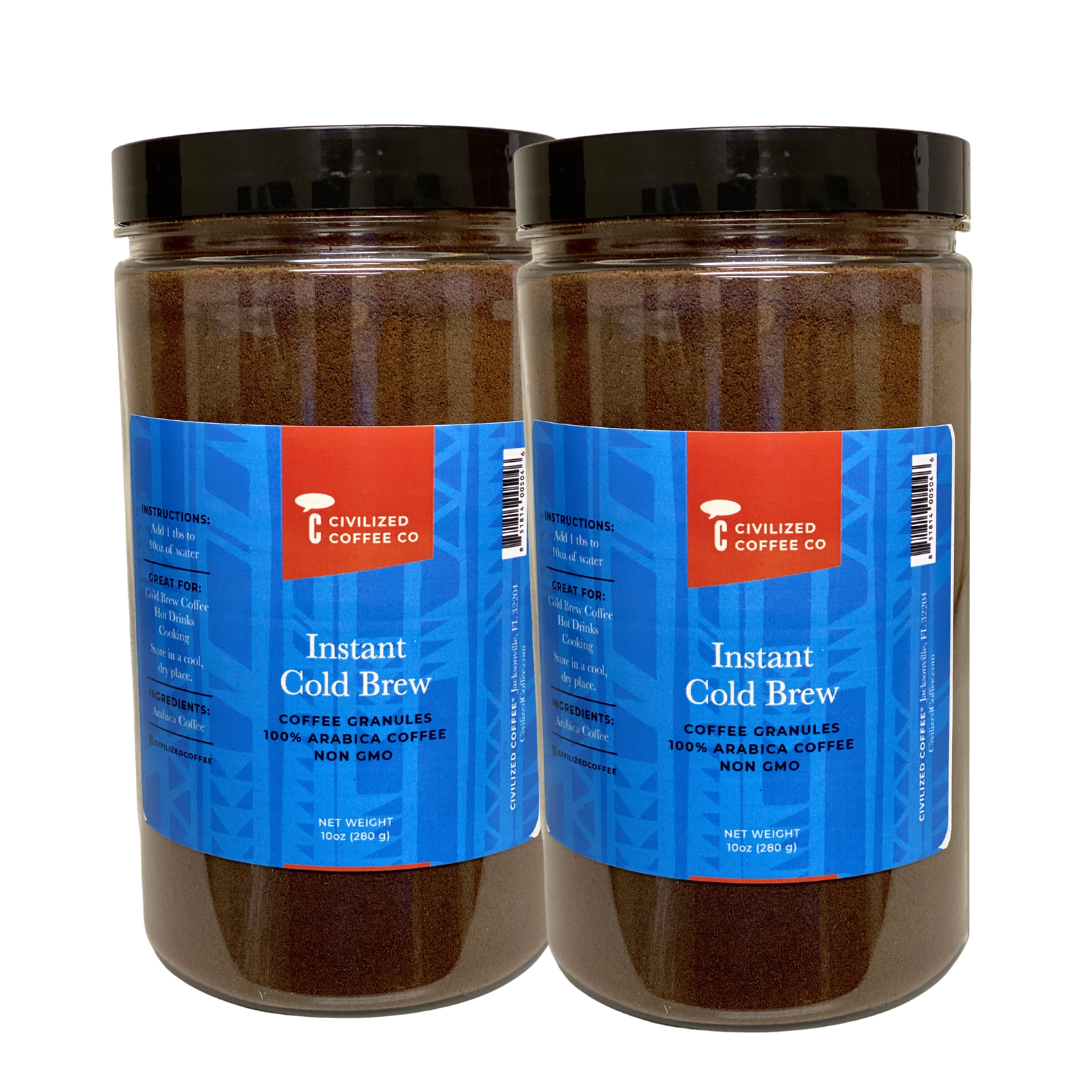 Instant Cold Brew Coffee Monthly Subscription — Civilized Coffee