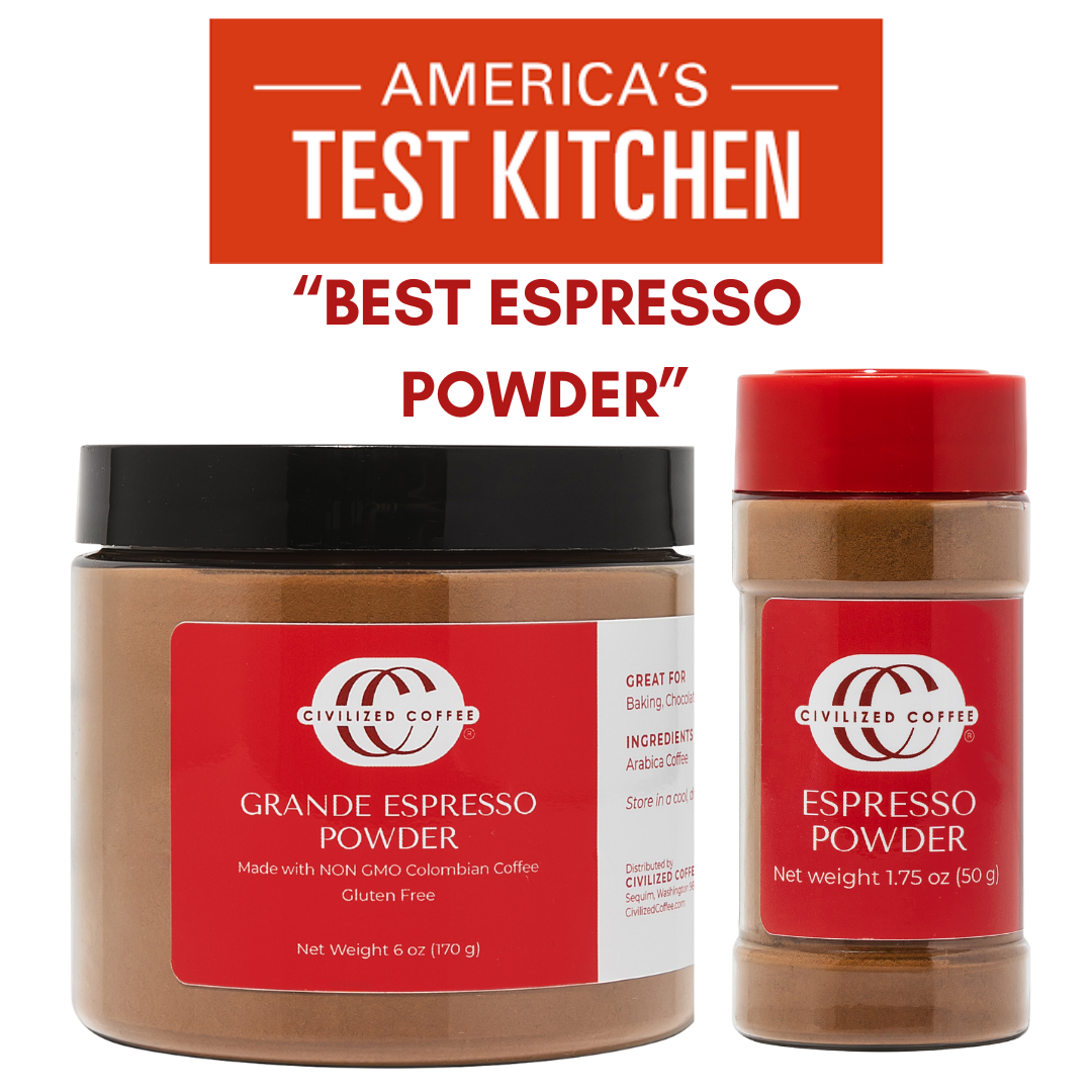 America’s Test Kitchen  “Best Espresso Powder”