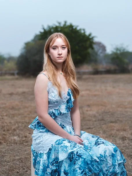 high school senior photo session