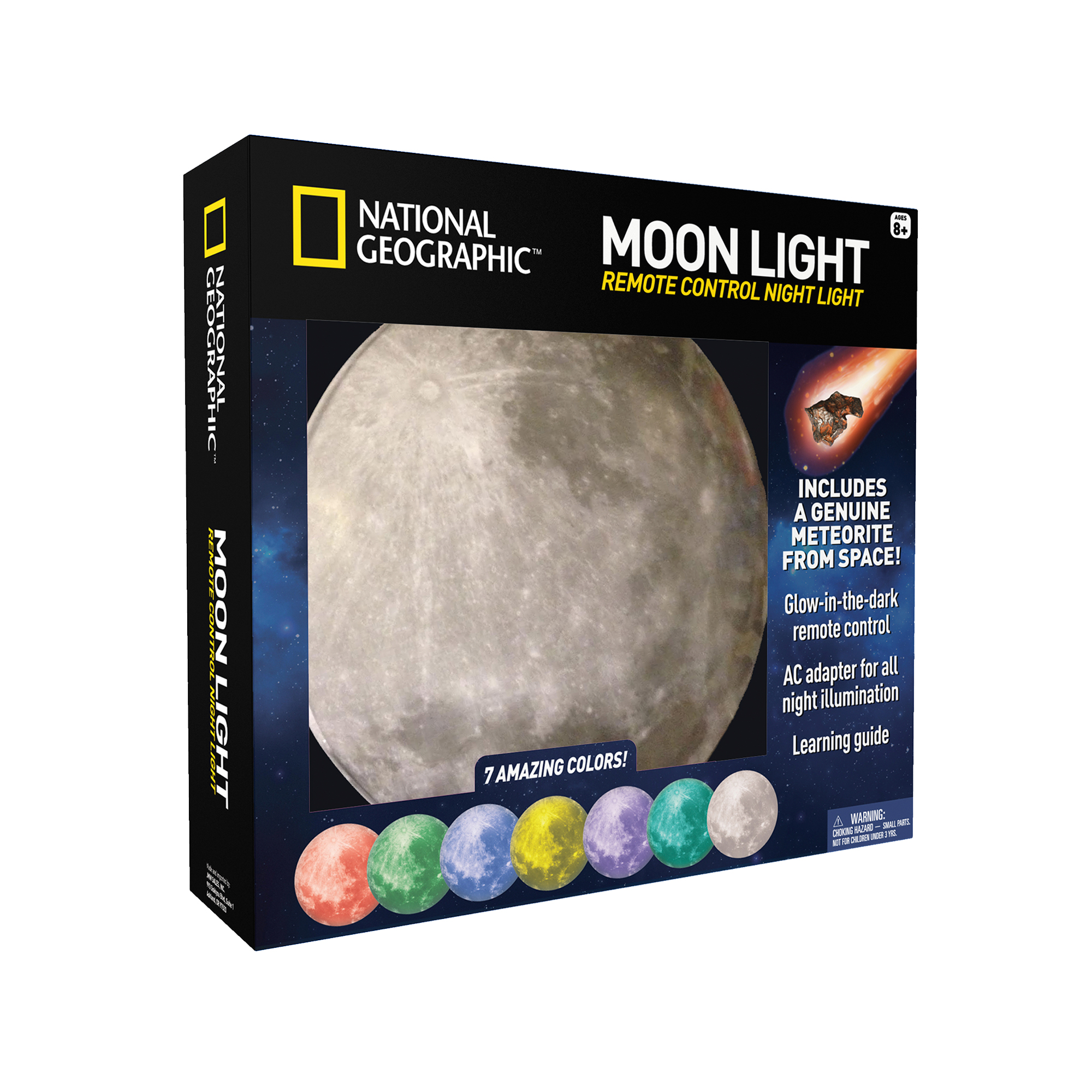 største Forekomme terning National Geographic Moon Light Night Light — Brainfuel Toys | Educational  STEM Toys for Kids, Parents, & Teachers