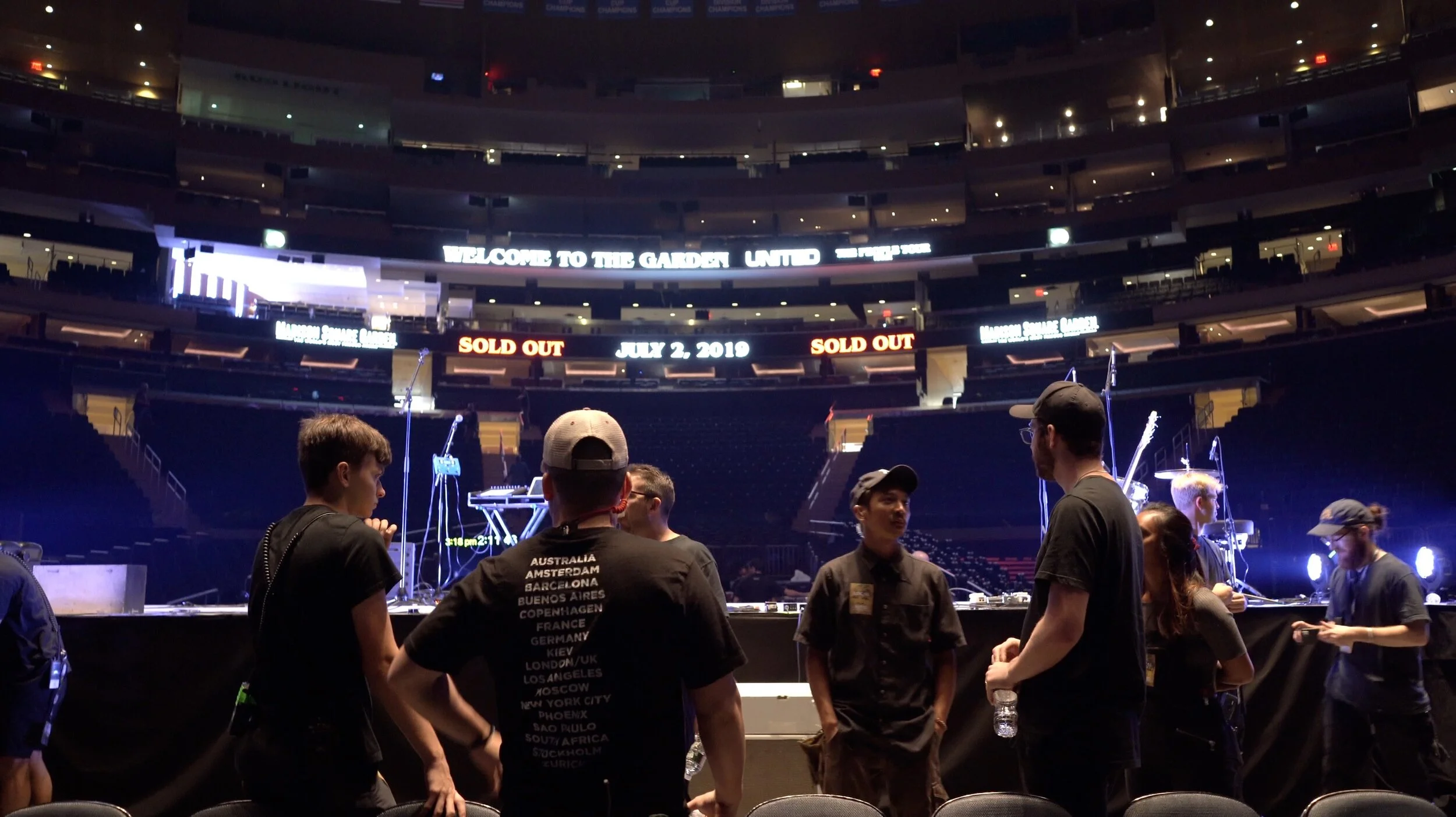 1) The Time I Produced A Concert Film at Madison Square Garden