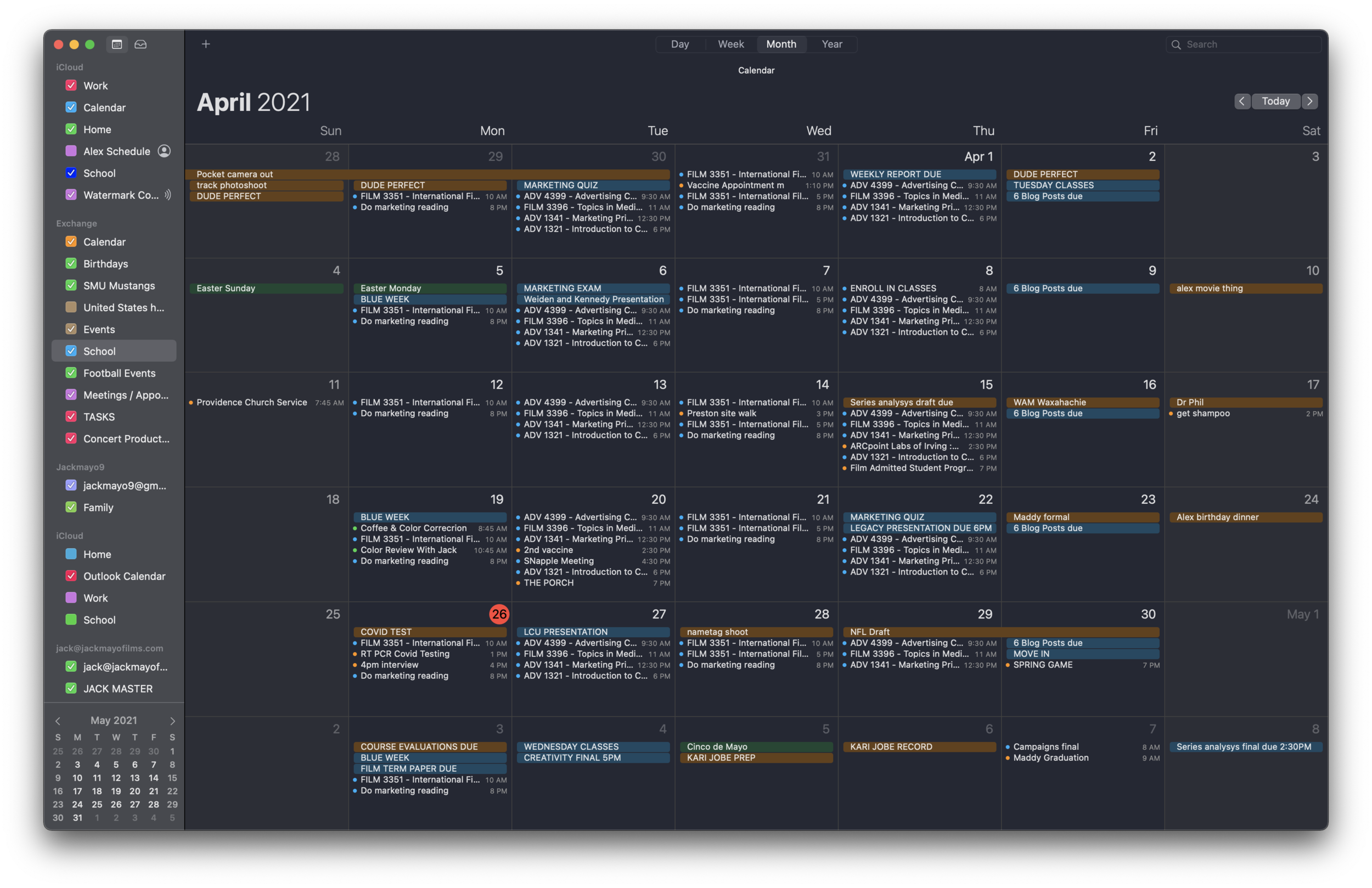 20) Busy time of year