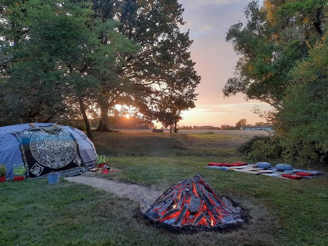 Hutte de Sudation et Tambours