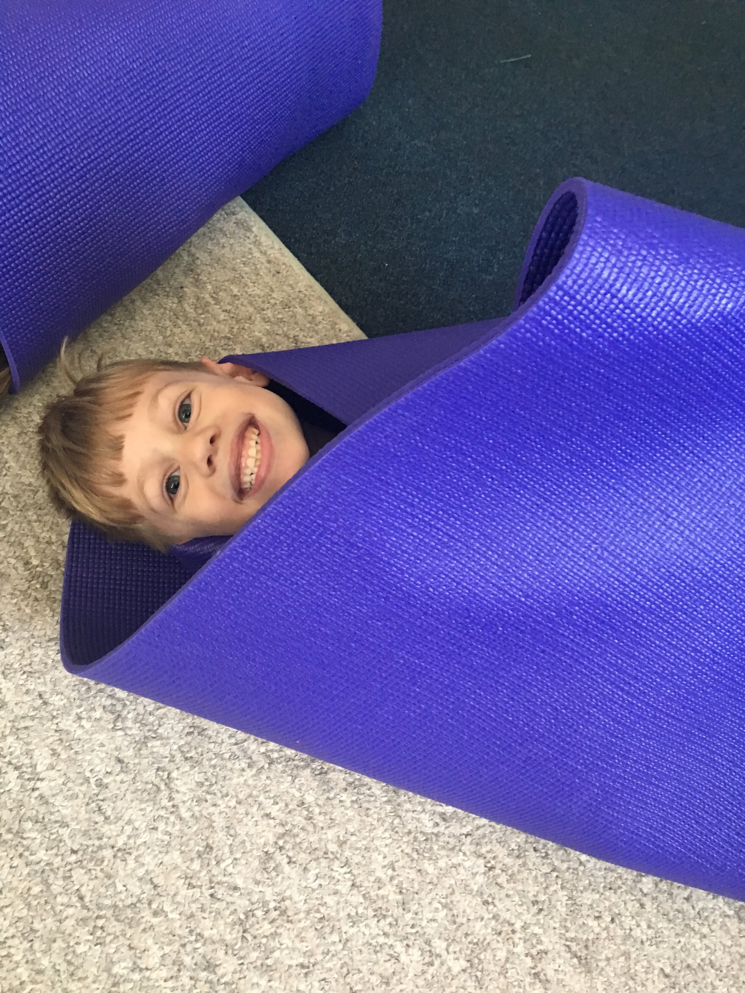 deep pressure therapy — The Yoga Buggy: Bringing yoga to all kids