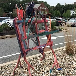 Past: Beyond Boundaries - Studios Without Walls Gate Guardian & Window Wind Doe at Chestnut Hill Square, Brookline. Sept 15 - Oct 24, 2018