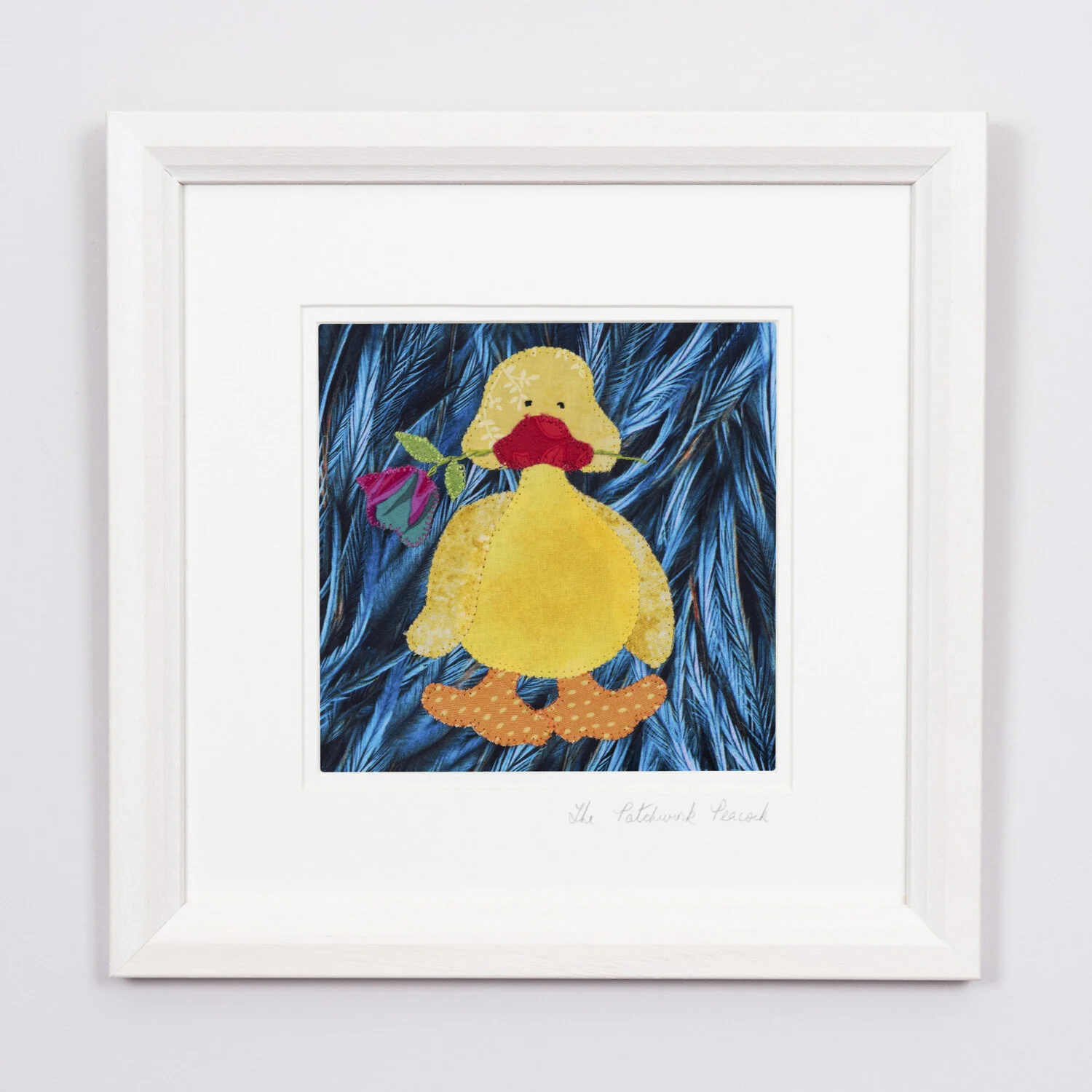 Dreamy Duck €45 6”x6” in an 8”x8” frame