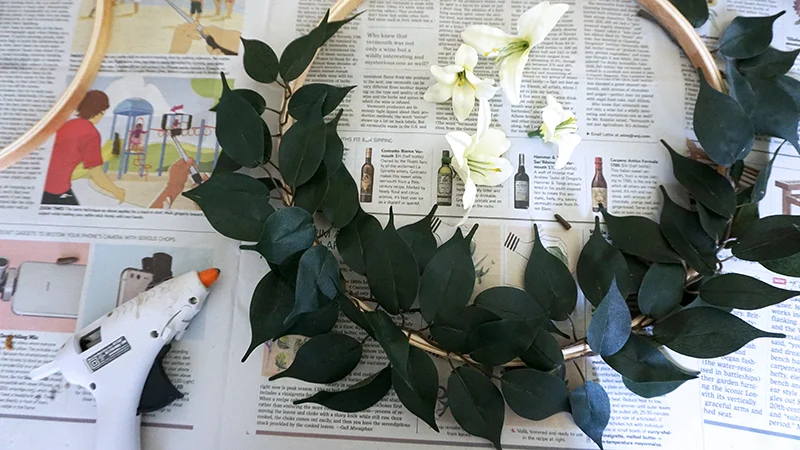 Wall Greenery | Mini wreaths -Designer Lip Service