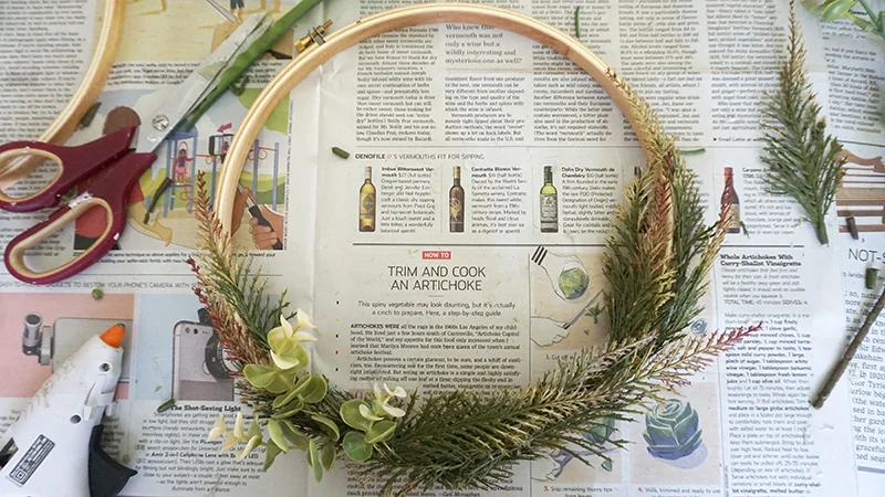 Wall Greenery | Mini wreaths -Designer Lip Service